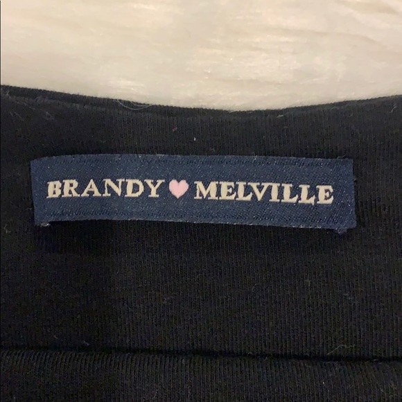 Black Brandy Melville Tube Top - Picture 2 of 2